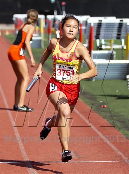 Thumbnail 1 in Arcadia Invitational (4x400 Relay) photogallery.
