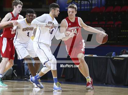 Thumbnail 2 in Jamesville-DeWitt vs  Irondequoit (NYSPHSAA Class A Semifinal) photogallery.
