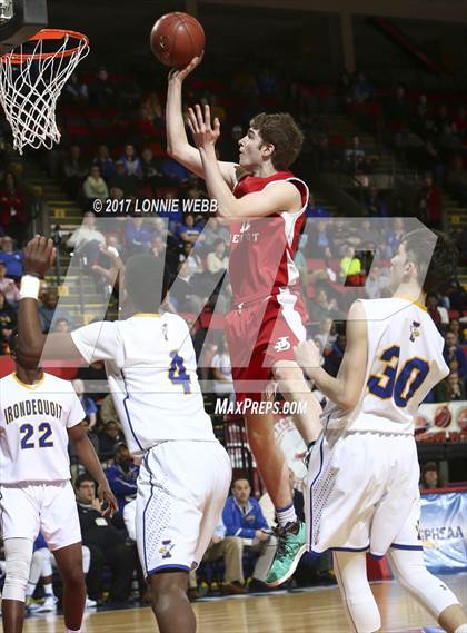 Thumbnail 3 in Jamesville-DeWitt vs  Irondequoit (NYSPHSAA Class A Semifinal) photogallery.