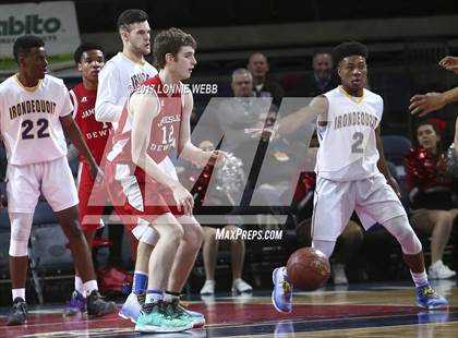 Thumbnail 1 in Jamesville-DeWitt vs  Irondequoit (NYSPHSAA Class A Semifinal) photogallery.