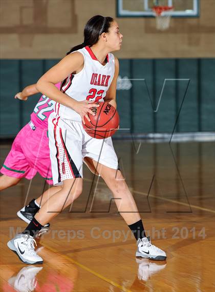Thumbnail 2 in St. Joseph's Academy vs Ozark (Prepcasts Elite Girls Shootout VI) photogallery.