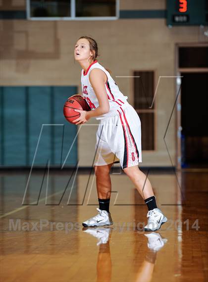 Thumbnail 2 in St. Joseph's Academy vs Ozark (Prepcasts Elite Girls Shootout VI) photogallery.