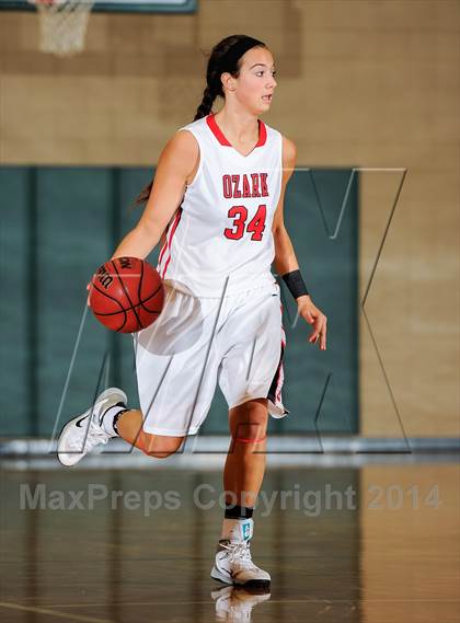 Thumbnail 1 in St. Joseph's Academy vs Ozark (Prepcasts Elite Girls Shootout VI) photogallery.