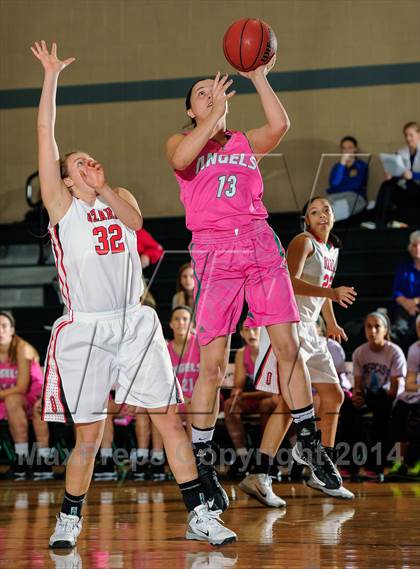Thumbnail 2 in St. Joseph's Academy vs Ozark (Prepcasts Elite Girls Shootout VI) photogallery.