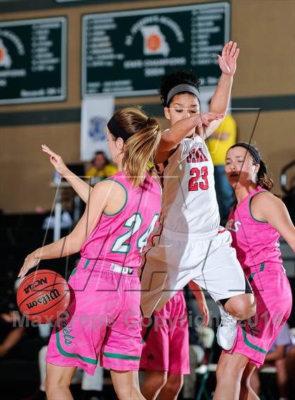 Thumbnail 3 in St. Joseph's Academy vs Ozark (Prepcasts Elite Girls Shootout VI) photogallery.