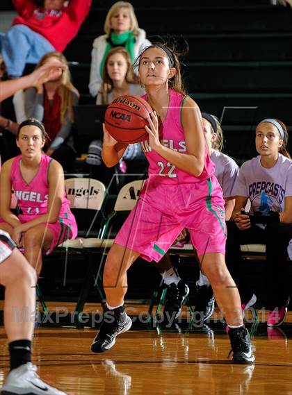 Thumbnail 2 in St. Joseph's Academy vs Ozark (Prepcasts Elite Girls Shootout VI) photogallery.