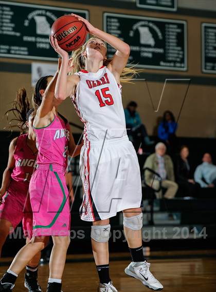 Thumbnail 1 in St. Joseph's Academy vs Ozark (Prepcasts Elite Girls Shootout VI) photogallery.