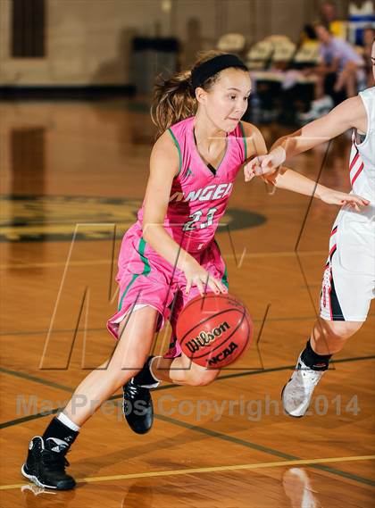 Thumbnail 1 in St. Joseph's Academy vs Ozark (Prepcasts Elite Girls Shootout VI) photogallery.