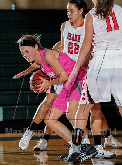 Thumbnail 1 in St. Joseph's Academy vs Ozark (Prepcasts Elite Girls Shootout VI) photogallery.