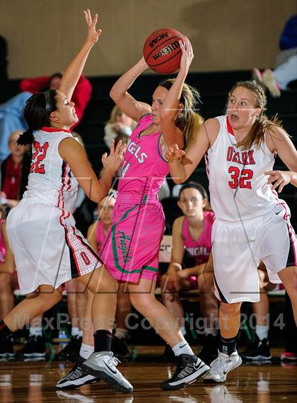 Thumbnail 1 in St. Joseph's Academy vs Ozark (Prepcasts Elite Girls Shootout VI) photogallery.