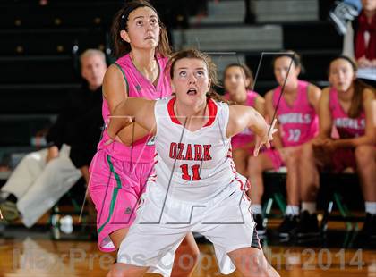 Thumbnail 3 in St. Joseph's Academy vs Ozark (Prepcasts Elite Girls Shootout VI) photogallery.