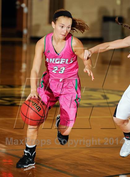 Thumbnail 3 in St. Joseph's Academy vs Ozark (Prepcasts Elite Girls Shootout VI) photogallery.