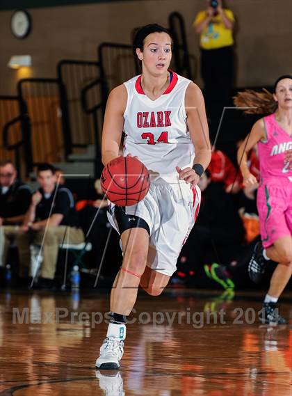 Thumbnail 3 in St. Joseph's Academy vs Ozark (Prepcasts Elite Girls Shootout VI) photogallery.