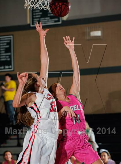 Thumbnail 3 in St. Joseph's Academy vs Ozark (Prepcasts Elite Girls Shootout VI) photogallery.