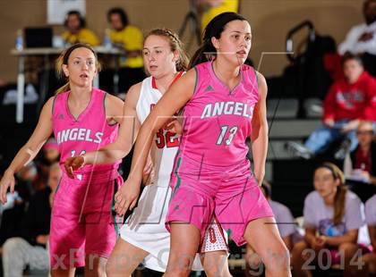 Thumbnail 1 in St. Joseph's Academy vs Ozark (Prepcasts Elite Girls Shootout VI) photogallery.