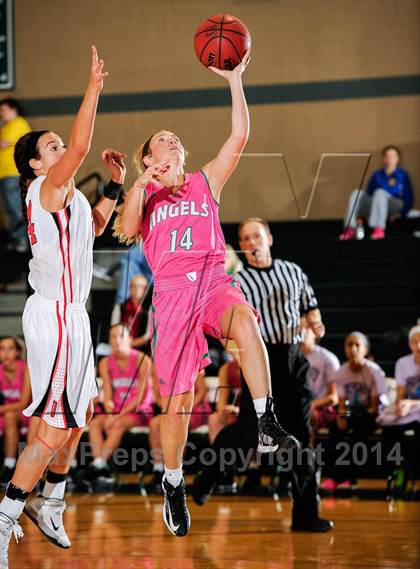 Thumbnail 2 in St. Joseph's Academy vs Ozark (Prepcasts Elite Girls Shootout VI) photogallery.