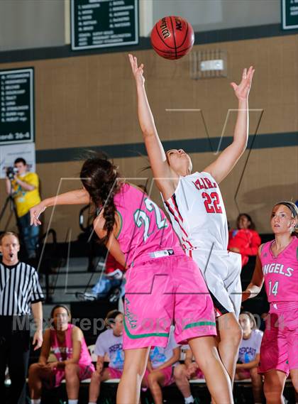 Thumbnail 1 in St. Joseph's Academy vs Ozark (Prepcasts Elite Girls Shootout VI) photogallery.