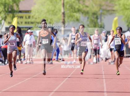 Thumbnail 3 in AIA Track & Field Championships (Girls 100 Meter Dash) photogallery.