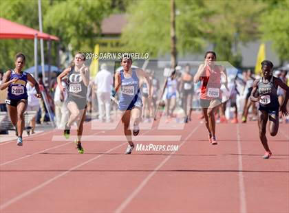 Thumbnail 1 in AIA Track & Field Championships (Girls 100 Meter Dash) photogallery.