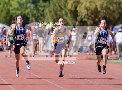 Thumbnail 2 in AIA Track & Field Championships (Girls 100 Meter Dash) photogallery.