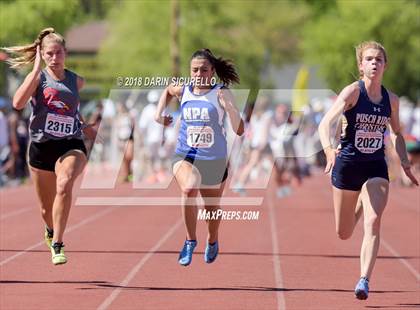 Thumbnail 3 in AIA Track & Field Championships (Girls 100 Meter Dash) photogallery.