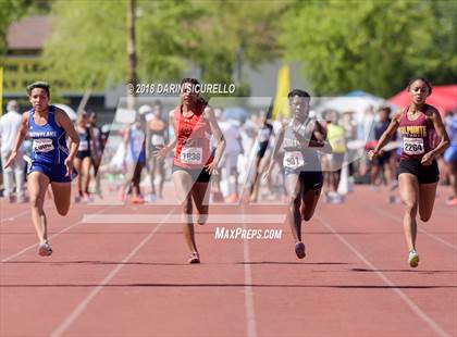 Thumbnail 2 in AIA Track & Field Championships (Girls 100 Meter Dash) photogallery.