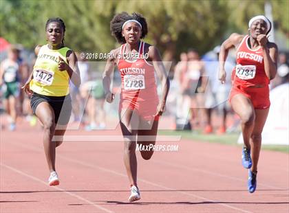 Thumbnail 3 in AIA Track & Field Championships (Girls 100 Meter Dash) photogallery.