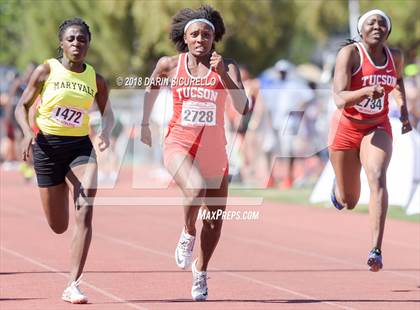 Thumbnail 2 in AIA Track & Field Championships (Girls 100 Meter Dash) photogallery.