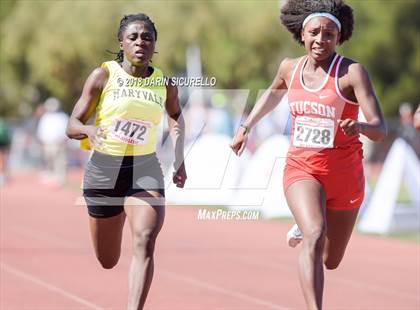 Thumbnail 1 in AIA Track & Field Championships (Girls 100 Meter Dash) photogallery.