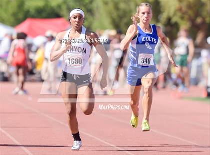 Thumbnail 1 in AIA Track & Field Championships (Girls 100 Meter Dash) photogallery.
