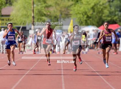 Thumbnail 3 in AIA Track & Field Championships (Girls 100 Meter Dash) photogallery.