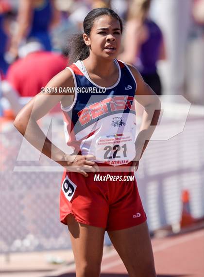 Thumbnail 1 in AIA Track & Field Championships (Girls 100 Meter Dash) photogallery.