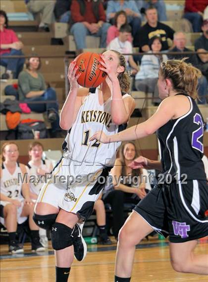 Thumbnail 3 in  Winchester Thurston vs Keystone (PIAA Class A First Round) photogallery.