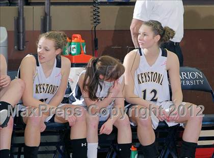 Thumbnail 3 in  Winchester Thurston vs Keystone (PIAA Class A First Round) photogallery.