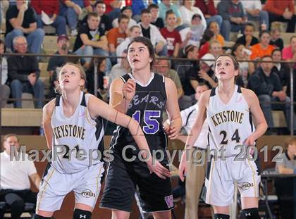 Thumbnail 3 in  Winchester Thurston vs Keystone (PIAA Class A First Round) photogallery.