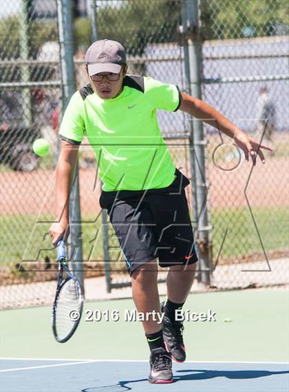 Thumbnail 3 in Modesto Metro Conferance Tennis Championships photogallery.