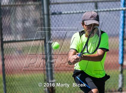 Thumbnail 3 in Modesto Metro Conferance Tennis Championships photogallery.