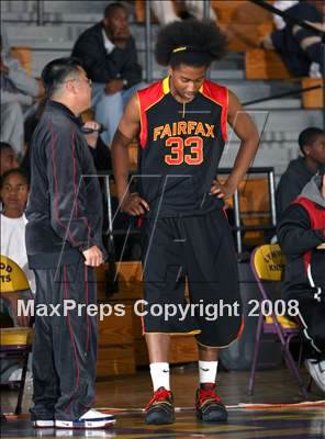 Thumbnail 3 in Manual Arts vs. Fairfax (Lynwood Christmas Tournament) photogallery.