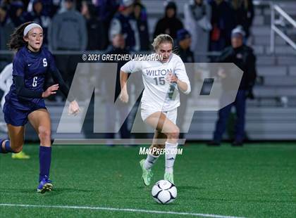 Thumbnail 2 in Wilton vs Staples (CIAC Class LL Finals) photogallery.