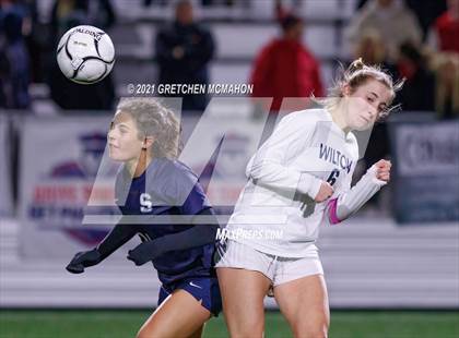 Thumbnail 2 in Wilton vs Staples (CIAC Class LL Finals) photogallery.