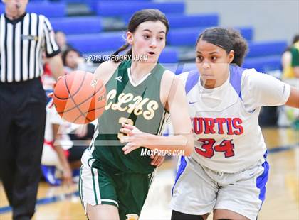 Thumbnail 2 in John Curtis Christian vs Central Lafourche (Ursuline Tournament) photogallery.