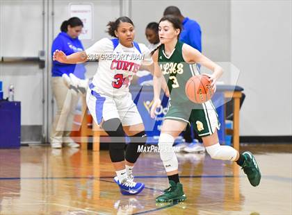 Thumbnail 3 in John Curtis Christian vs Central Lafourche (Ursuline Tournament) photogallery.