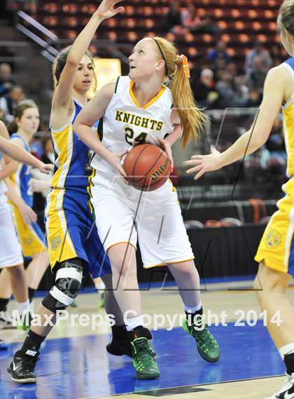 Thumbnail 1 in Gilbert Christian vs. St. David (AIA D4 Final) photogallery.