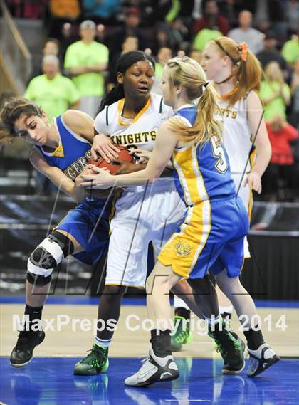 Thumbnail 1 in Gilbert Christian vs. St. David (AIA D4 Final) photogallery.