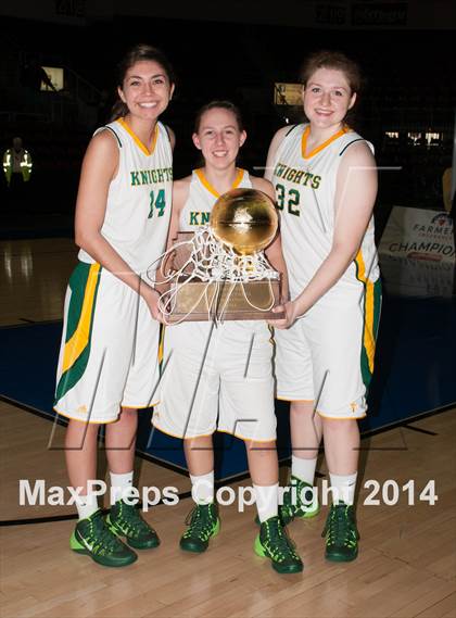 Thumbnail 1 in Gilbert Christian vs. St. David (AIA D4 Final) photogallery.