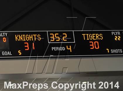 Thumbnail 1 in Gilbert Christian vs. St. David (AIA D4 Final) photogallery.