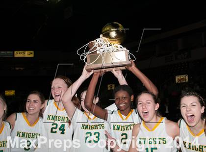 Thumbnail 3 in Gilbert Christian vs. St. David (AIA D4 Final) photogallery.