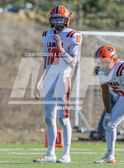 Thumbnail 1 in Lamar @ Kent Denver (CHSAA 5A 1st Round) photogallery.