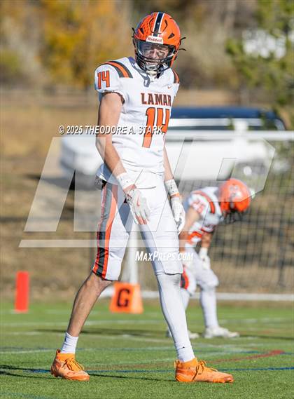 Thumbnail 1 in Lamar @ Kent Denver (CHSAA 5A 1st Round) photogallery.