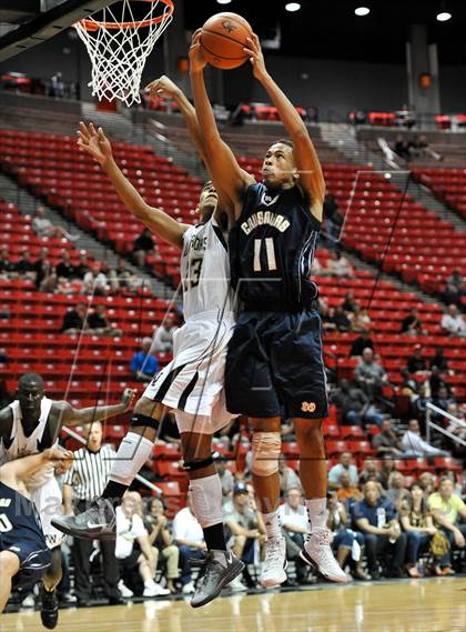Thumbnail 3 in Army-Navy vs. Mater Dei Catholic (CIF SDS D4 Final) photogallery.